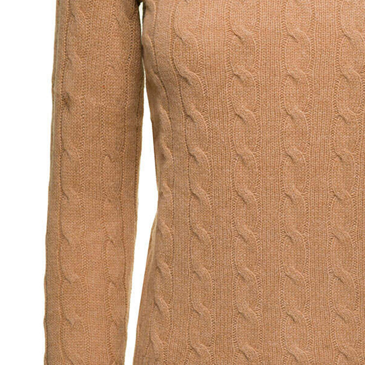 (Women) Polo Ralph Lauren FW23  Cable Knit Cashmere Sweater with Logo Embroidery. 211881699-001 圖 10