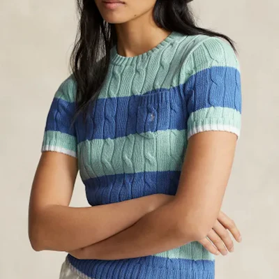 (W) 폴로 랄프로렌 FW23 컬러블록 스트라이프 니트 스웨터. WMPOSWENC020780-999 Purchase (W) 폴로 랄프로렌 FW23 컬러블록 스트라이프 니트 스웨터. WMPOSWENC020780-999