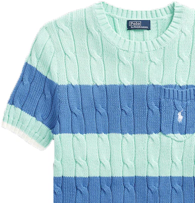 (W) 폴로 랄프로렌 FW23 컬러블록 스트라이프 니트 스웨터. WMPOSWENC020780-999 Details for (W) 폴로 랄프로렌 FW23 컬러블록 스트라이프 니트 스웨터. WMPOSWENC020780-999