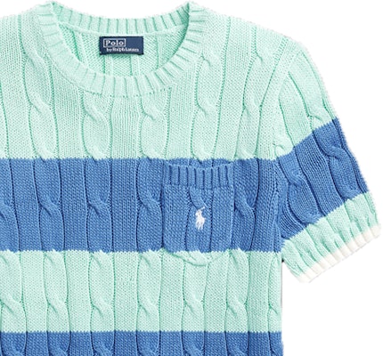 (W) 폴로 랄프로렌 FW23 컬러블록 스트라이프 니트 스웨터. WMPOSWENC020780-999 Sizing (W) 폴로 랄프로렌 FW23 컬러블록 스트라이프 니트 스웨터. WMPOSWENC020780-999