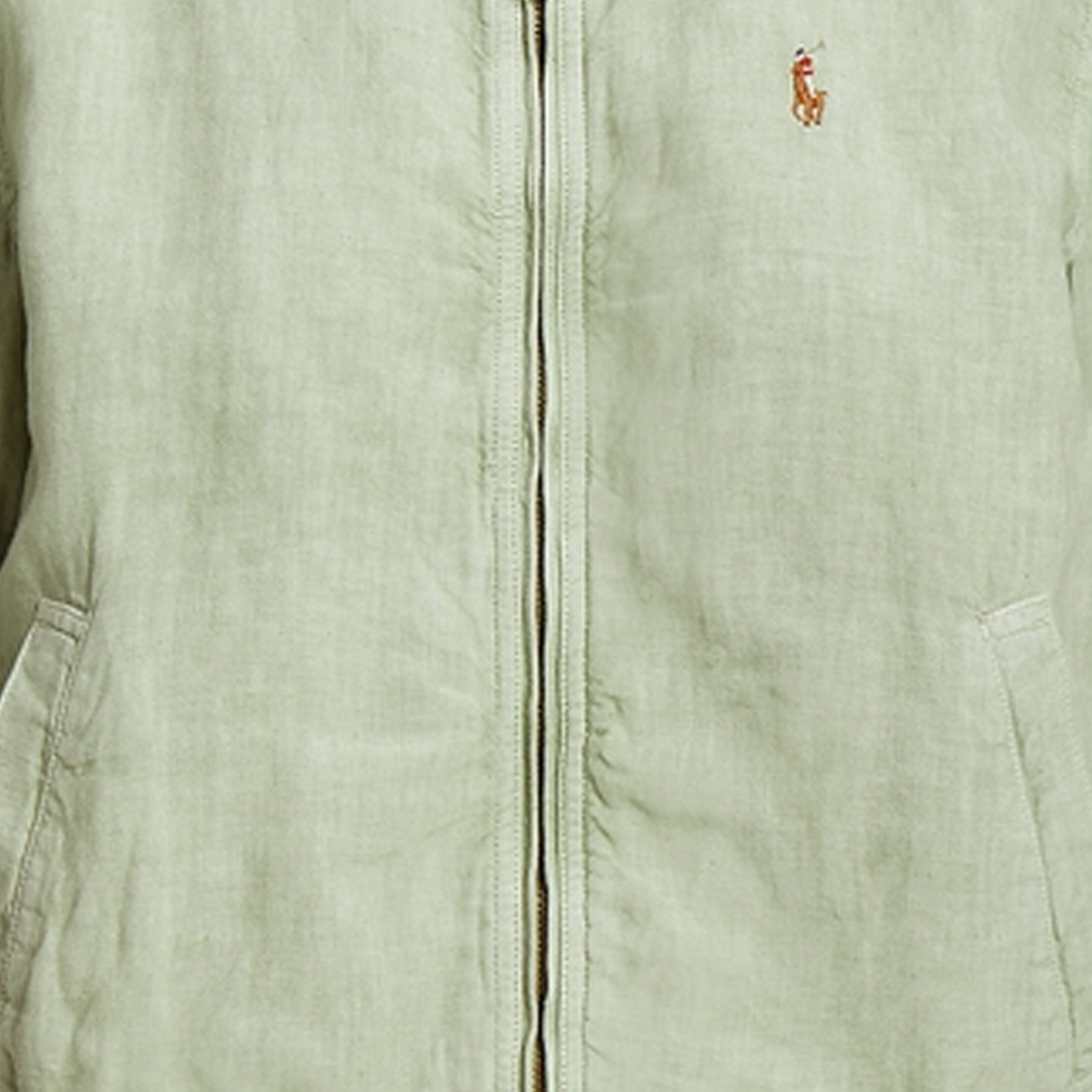 (Women) Polo Ralph Lauren FW23  Green Solid Logo Embroidered Long Sleeve Jacket. WMPOOTWN5A20060-300 圖 6