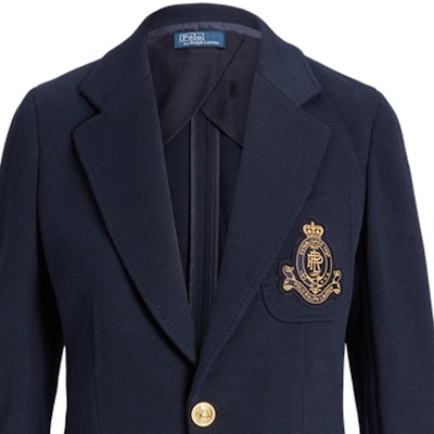 (W) Polo Ralph Lauren FW23 海軍藍單鈕設計印花徽標西裝外套 WMPOOTWN5V20205-410 Details for (W) Polo Ralph Lauren FW23 海軍藍單鈕設計印花徽標西裝外套 WMPOOTWN5V20205-410