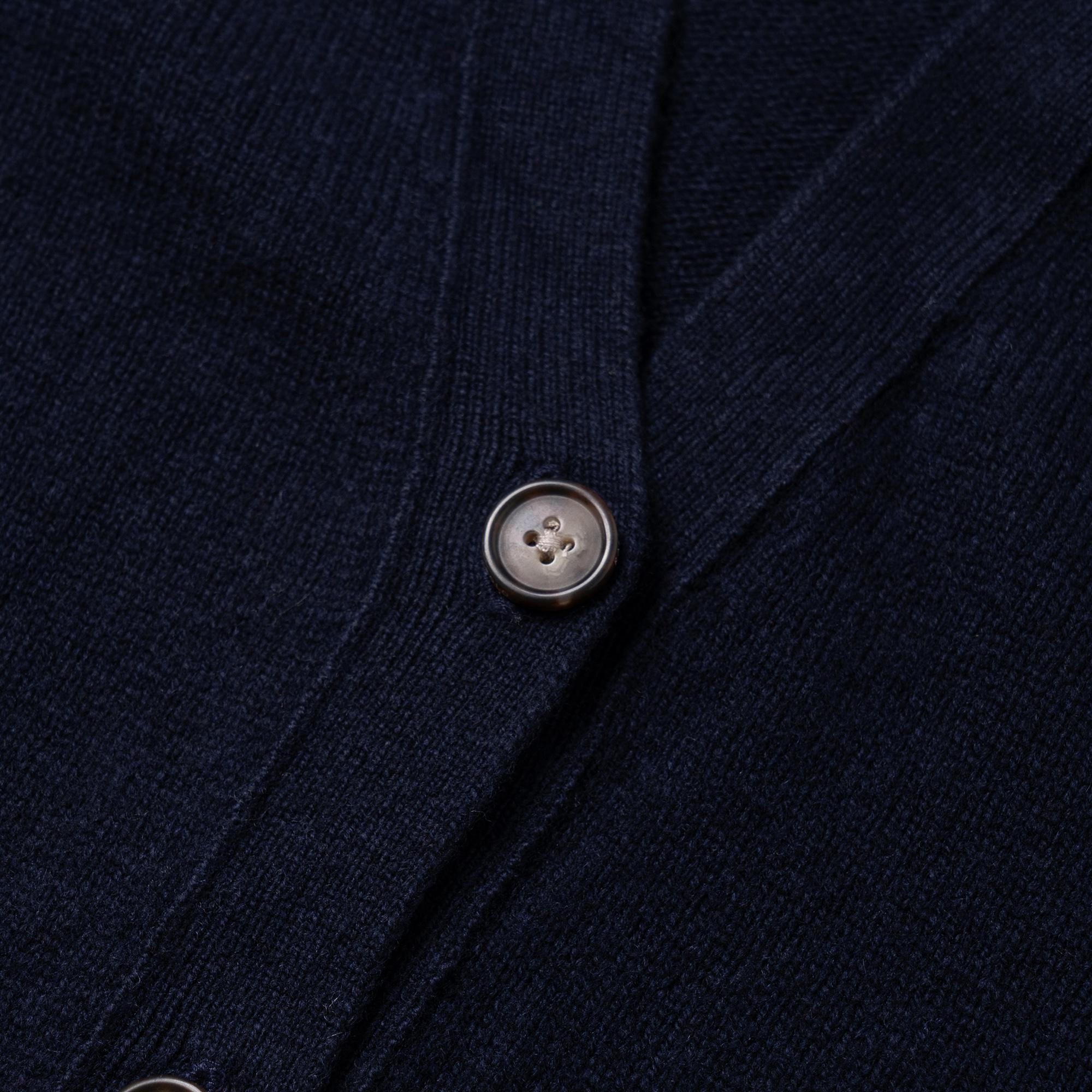 Cheap (W) ポロラルフローレン FW23 ネイビーブルー Vネック ポニーロゴ刺繍 カーディガン セーター WMPOSWEN6810339-B82