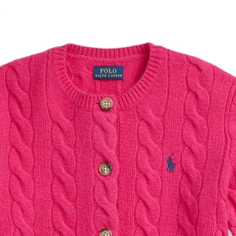 Details for (W) Polo Ralph Lauren FW23 粉色刺繡小馬標誌毛衣圓領針織衫 WMPOSWENDW20196-651