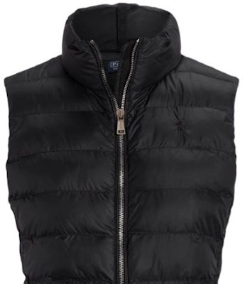 (W) Polo Ralph Lauren 2023秋冬款 黑色立领拉链马甲。 211908446-001 Lookbook (W) Polo Ralph Lauren 2023秋冬款 黑色立领拉链马甲。 211908446-001