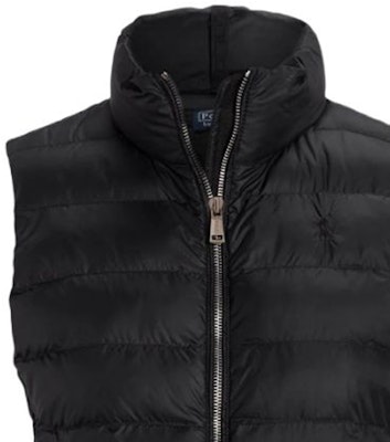 (W) Polo Ralph Lauren 2023秋冬款 黑色立领拉链马甲。 211908446-001 Details for (W) Polo Ralph Lauren 2023秋冬款 黑色立领拉链马甲。 211908446-001