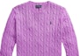 Sizing (W) Polo Ralph Lauren FW23 經典標誌圓領針織毛衣 粉紫色 211570012-138PINK