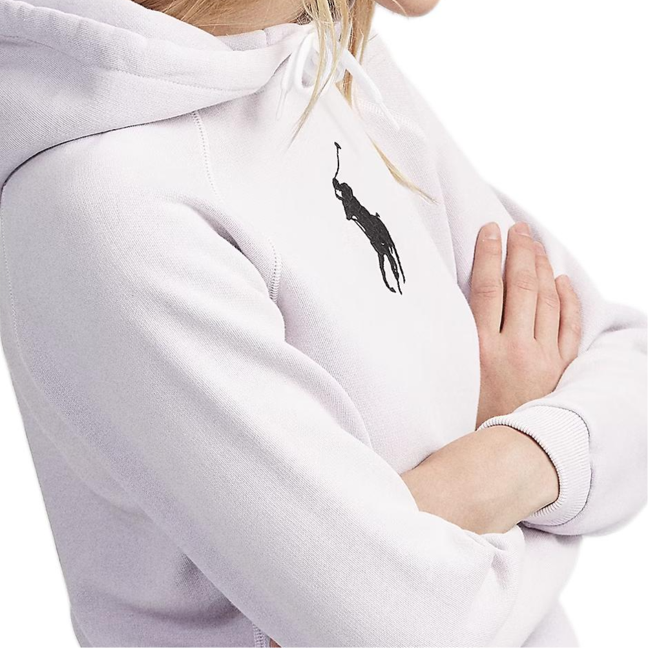 Details for (W) Polo Ralph Lauren FW23 大马标紫色连帽衫长袖卫衣 WMPOKNINC020038-500