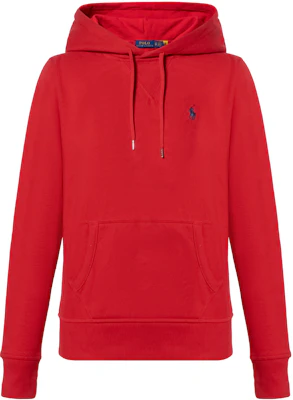(W) Polo Ralph Lauren 2023秋冬红色连帽衫刺绣马标款 211817657-006 Order (W) Polo Ralph Lauren 2023秋冬红色连帽衫刺绣马标款 211817657-006