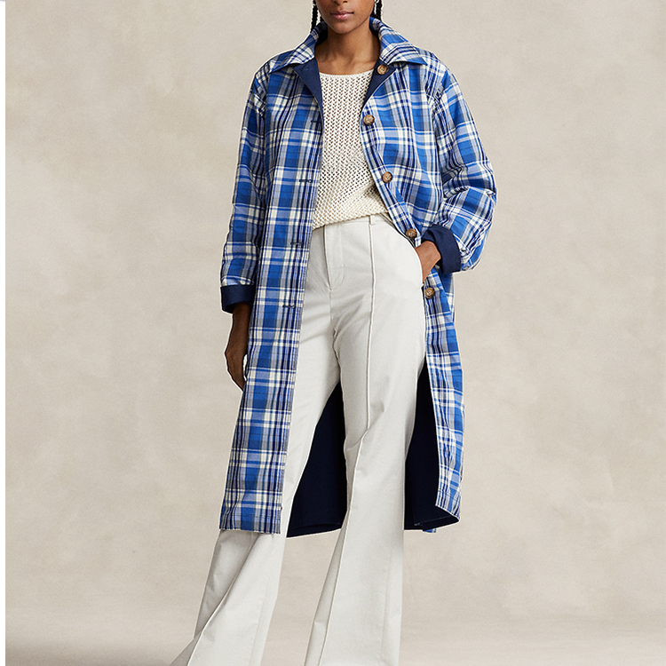 Details for (W) ポロラルフローレン FW23 リバーシブル ミディアムコットンコート ブルー WMPOOTWN2820224-999