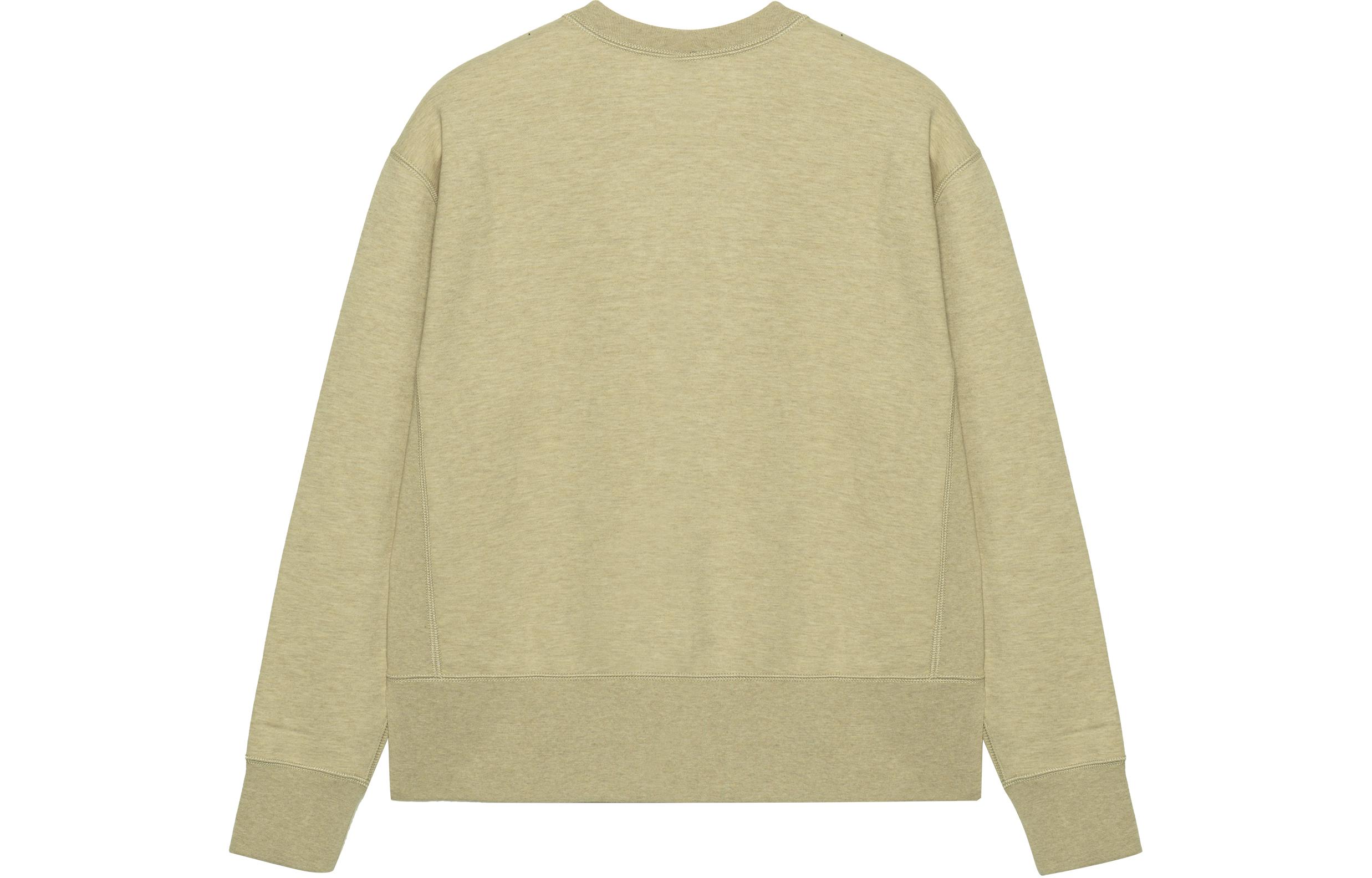 (Women) Polo Ralph Lauren FW23 Solid Crewneck Pullover Sweatshirt Khaki 211782357-015 圖 3
