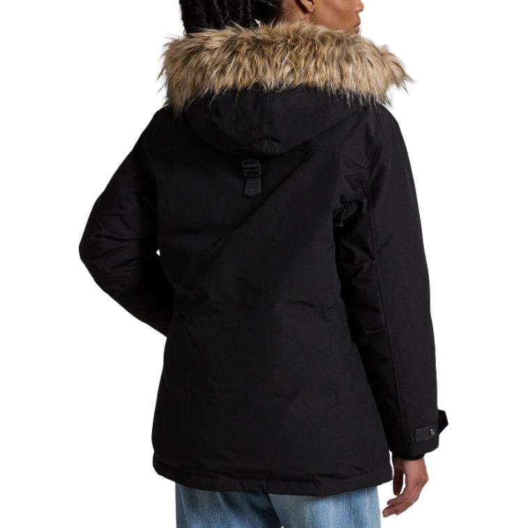 Lookbook (Women) Polo Ralph Lauren FW24  Black Hooded Puffer Jacket with Pony Logo WMPOOTWN2820292-001