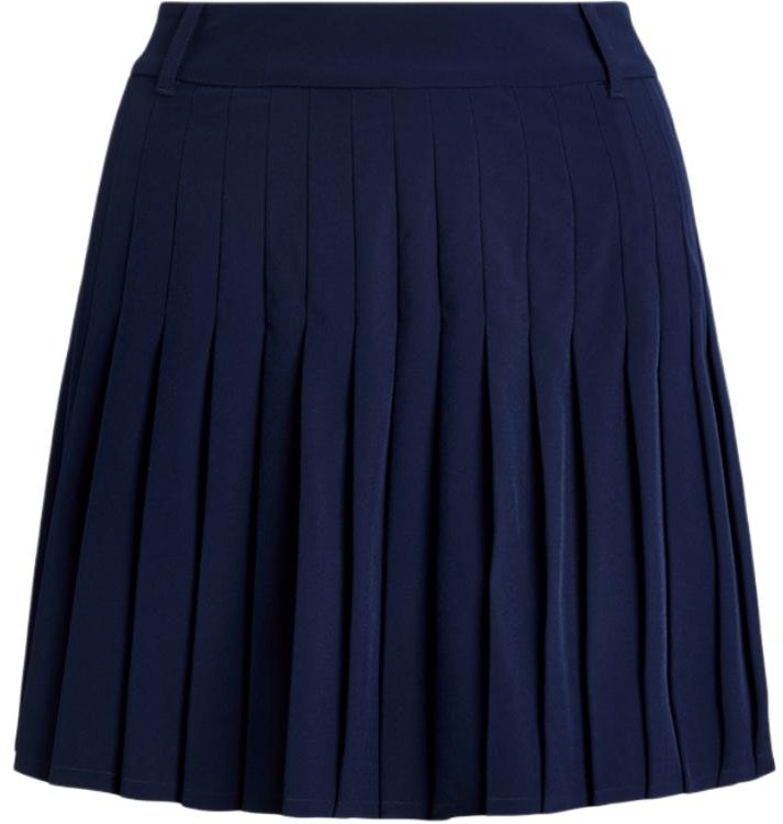 women-polo-ralph-lauren-fw-24-solid-pleated-a-line-casual-shorts-navy-blue-wmxgsktndr-20004-410