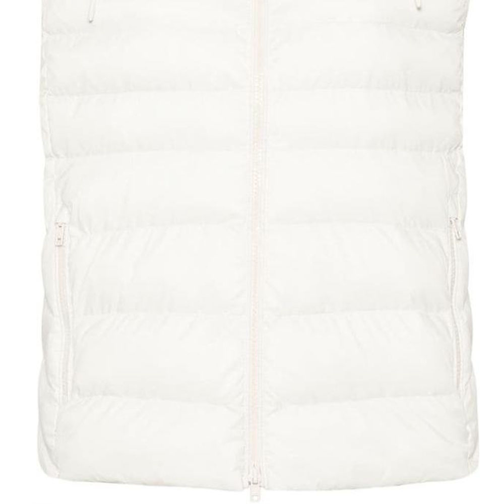 Sizing (W) Polo Ralph Lauren FW24 白色拉鏈連帽馬甲刺繡Logo背心。 211958935