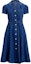Buy (Women) Polo Ralph Lauren FW24 Washed Midi Single-Breasted Short-Sleeve Dress Women Indigo WMPODRSNFA20745-410