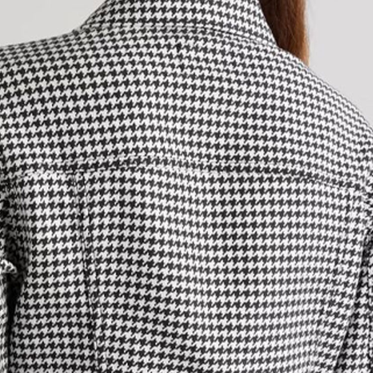 (Women) Polo Ralph Lauren Houndstooth Print Long Sleeve Casual Jacket Black (Women). 211880946-001 圖 5
