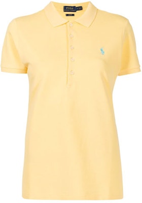 (Women) Polo Ralph Lauren Logo Embroidered Polo Shirt Yellow. 211505654155 Buy (Women) Polo Ralph Lauren Logo Embroidered Polo Shirt Yellow. 211505654155