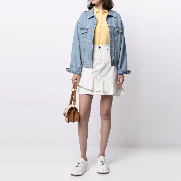 Lookbook (Women) Polo Ralph Lauren Logo Embroidered  Polo Shirt Yellow. 211505654155