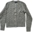 Order (W) Kardigan Rajut Polo Ralph Lauren Logo Bordir Lengan Panjang Abu-Abu 211882917-017