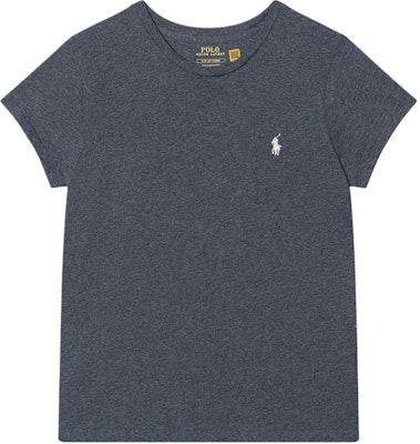 (W) Polo Ralph Lauren 刺繡標誌純色休閒圓領T恤 深灰色 211682521-035 Buy (W) Polo Ralph Lauren 刺繡標誌純色休閒圓領T恤 深灰色 211682521-035