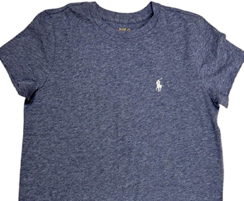 (W) Polo Ralph Lauren 刺繡標誌純色休閒圓領T恤 深灰色 211682521-035 Shop (W) Polo Ralph Lauren 刺繡標誌純色休閒圓領T恤 深灰色 211682521-035