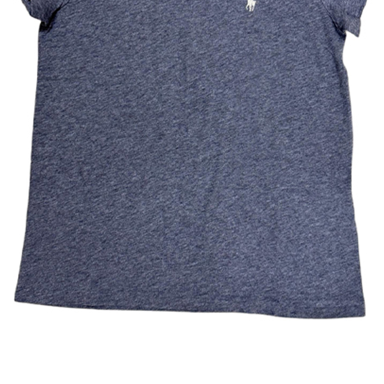 Purchase (W) Polo Ralph Lauren 刺繡標誌純色休閒圓領T恤 深灰色 211682521-035