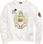 Buy (W) Polo Ralph Lauren Oversized Vintage Patch Crewneck Fleece Sweatshirt Beige WMPOKNIN6820120-100