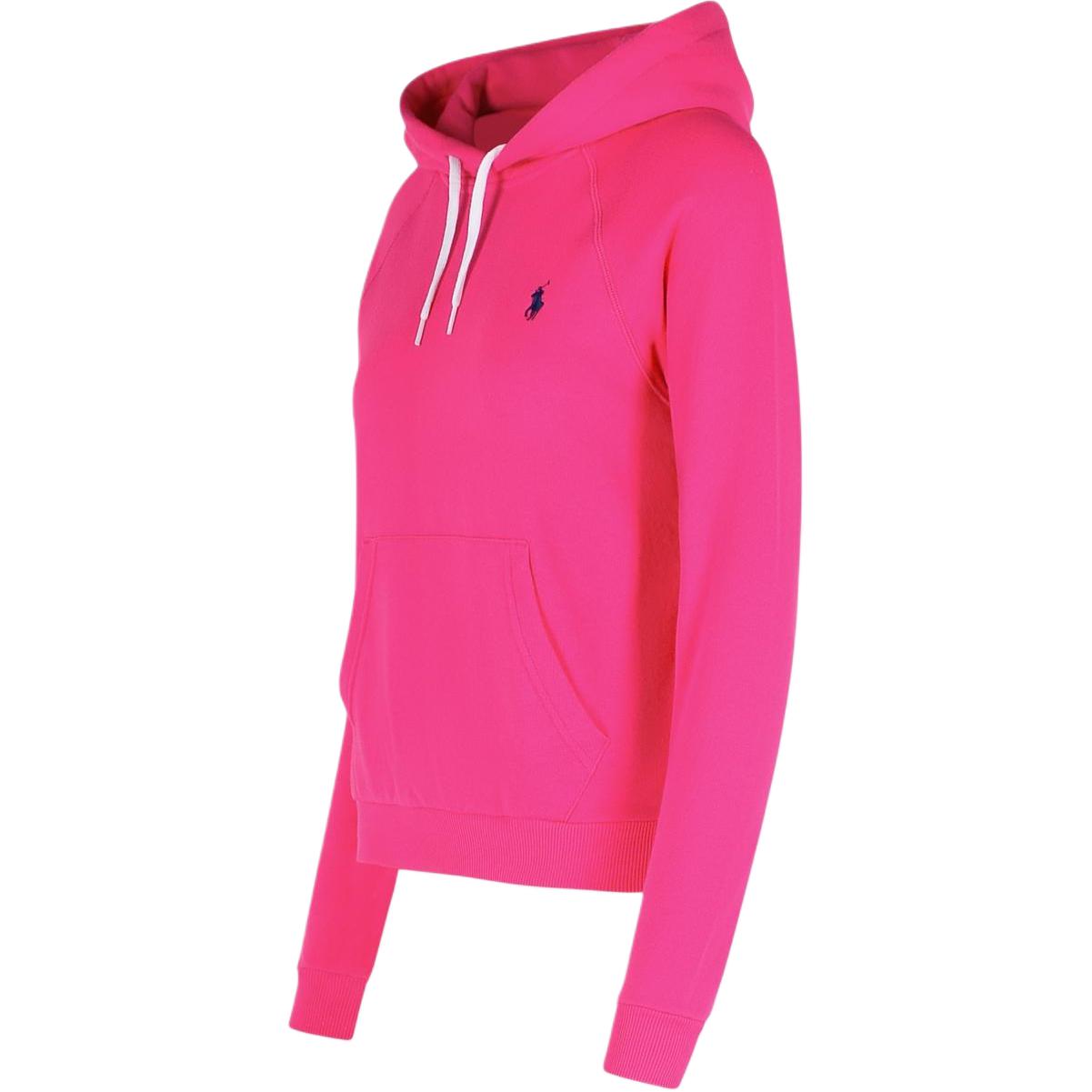 Shop (W) Polo Ralph Lauren 粉色连帽衫 带标志 长袖 211935583-011