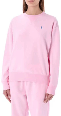 (W) Polo Ralph Lauren Baju Panjang Logo Pink Crewneck Sweatshirt 211780304-016 Order (W) Polo Ralph Lauren Baju Panjang Logo Pink Crewneck Sweatshirt 211780304-016