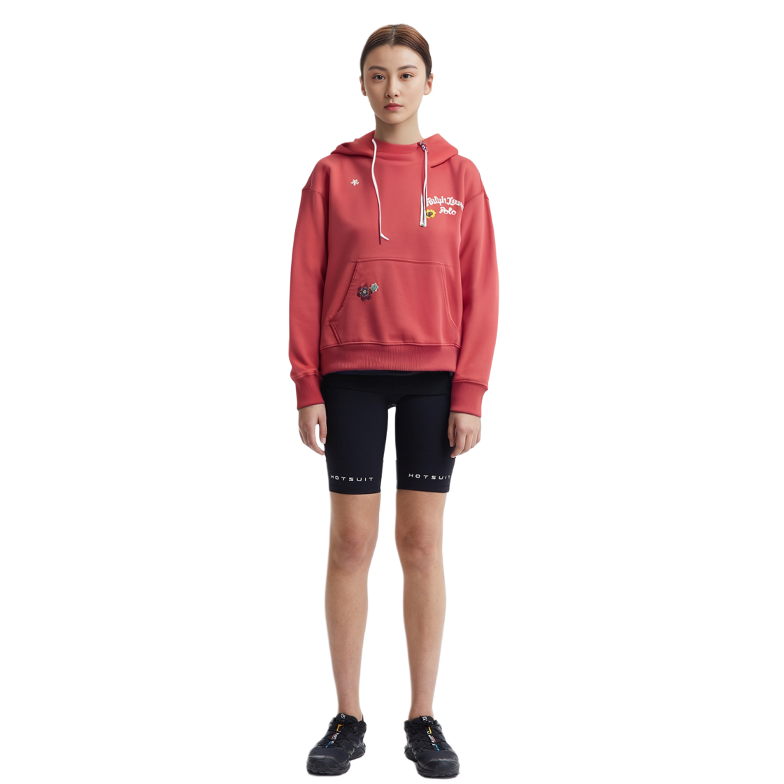(Women) Polo Ralph Lauren Red Sweatshirt with Solid Letter Print WMPOKNINFB20497-600 圖 3