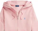 Purchase (W) Polo Ralph Lauren玫瑰粉色连帽衫,刺绣小马标志 211951453011