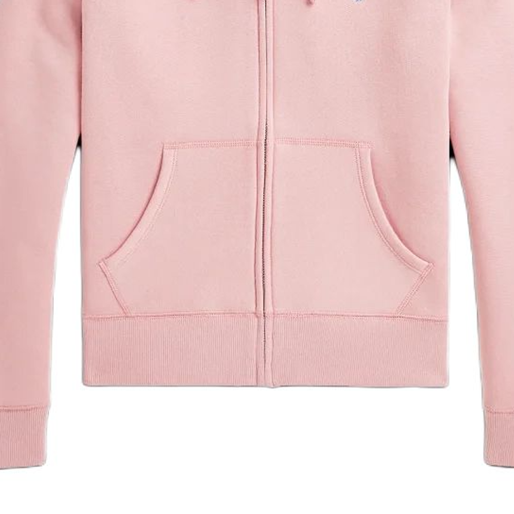Details for (W) Polo Ralph Lauren玫瑰粉色连帽衫，刺绣小马标志 211951453011