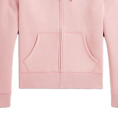 (W) Polo Ralph Lauren玫瑰粉色连帽衫,刺绣小马标志 211951453011 Details for (W) Polo Ralph Lauren玫瑰粉色连帽衫,刺绣小马标志 211951453011