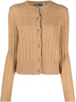 (Women) Polo Ralph Lauren Slim Fit Camel Brown Knit Cardigan Woman Long Sleeve Sweater. 211891617-002 (Women) Polo Ralph Lauren Slim Fit Camel Brown Knit Cardigan Woman Long Sleeve Sweater. 211891617-002
