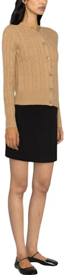 (W) ポロ ラルフローレン スリムフィット キャメルブラウン ニットカーディガン レディース. 211891617-002 Purchase (W) ポロ ラルフローレン スリムフィット キャメルブラウン ニットカーディガン レディース. 211891617-002