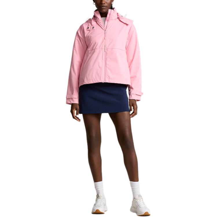 (Women) Polo Ralph Lauren Solid Color Zip-Up Hoodie Jacket Women’s Pink. WMXGOTWN2820034-650 圖 3