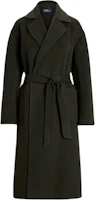 (Women) Polo Ralph Lauren Solid Green Long Sleeve Mid-Length Belted Coat Women. WMPOOTWN2820285300 (Women) Polo Ralph Lauren Solid Green Long Sleeve Mid-Length Belted Coat Women. WMPOOTWN2820285300