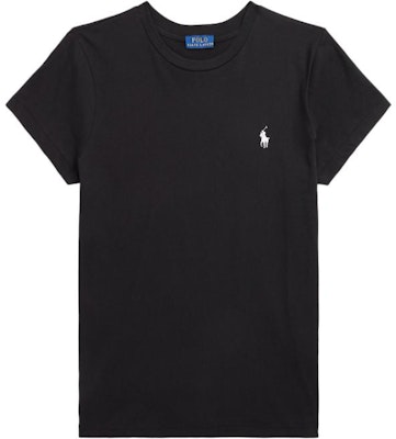 (W) Polo Ralph Lauren 刺繡標誌女款圓領短袖T恤 黑色 SS23 211898698-007 Order (W) Polo Ralph Lauren 刺繡標誌女款圓領短袖T恤 黑色 SS23 211898698-007