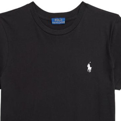 (W) Polo Ralph Lauren 刺繡標誌女款圓領短袖T恤 黑色 SS23 211898698-007 Details for (W) Polo Ralph Lauren 刺繡標誌女款圓領短袖T恤 黑色 SS23 211898698-007