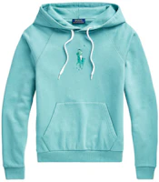 (Women) Polo Ralph Lauren Solid Logo Embroidered Hoodie Women’s Blue 211838143-007 (Women) Polo Ralph Lauren Solid Logo Embroidered Hoodie Women’s Blue 211838143-007