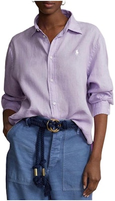 (W) Polo Ralph Lauren 刺繡Logo長袖襯衫 女款 211867454-004,211867454-029 Order (W) Polo Ralph Lauren 刺繡Logo長袖襯衫 女款 211867454-004,211867454-029