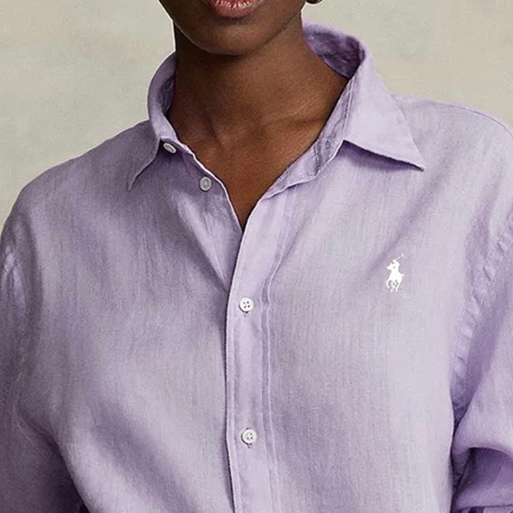 Lookbook (W) Polo Ralph Lauren 刺繡Logo長袖襯衫 女款 211867454-004,211867454-029