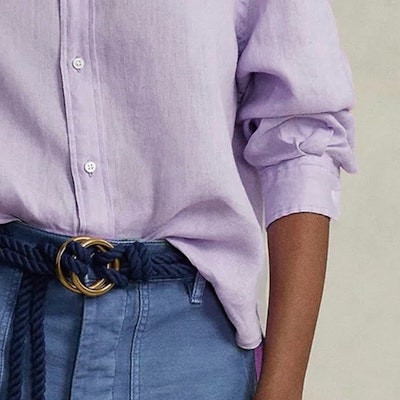 (W) Polo Ralph Lauren 刺繡Logo長袖襯衫 女款 211867454-004,211867454-029 Purchase (W) Polo Ralph Lauren 刺繡Logo長袖襯衫 女款 211867454-004,211867454-029