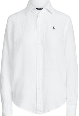 (W) Polo Ralph Lauren 刺繡Logo長袖襯衫 女款 211867454-004,211867454-029 Details for (W) Polo Ralph Lauren 刺繡Logo長袖襯衫 女款 211867454-004,211867454-029