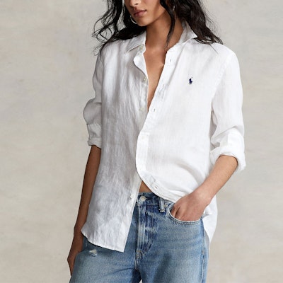 (W) Polo Ralph Lauren 刺繡Logo長袖襯衫 女款 211867454-004,211867454-029 Sizing (W) Polo Ralph Lauren 刺繡Logo長袖襯衫 女款 211867454-004,211867454-029