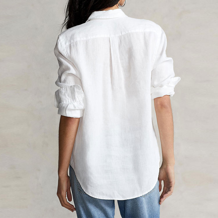 Cheap (W) Polo Ralph Lauren 刺繡Logo長袖襯衫 女款 211867454-004,211867454-029