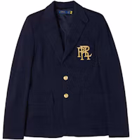 Order (W) Polo Ralph Lauren 刺繡標誌海軍藍西裝外套 211857830-001