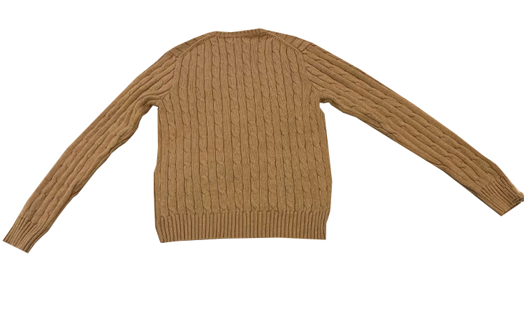 (Women) Polo Ralph Lauren Solid Logo Knit Sweater Women Brown. 211570011-077 圖 3