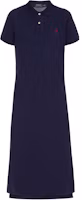 Order (W) Polo Ralph Lauren 刺繡小馬標中長款Polo領連身裙. 211839442001