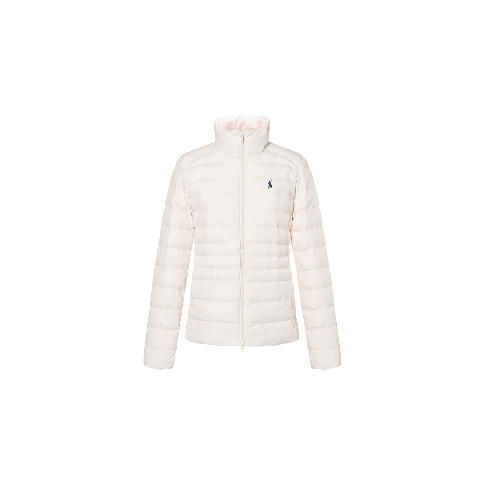 (Women) Polo Ralph Lauren Solid Pony Embroidered Zip Cotton Jacket Women’s Beige. 211956534001 圖 2